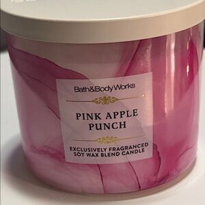 Bath & Body Works Pink Apple Punch Soy Candle
